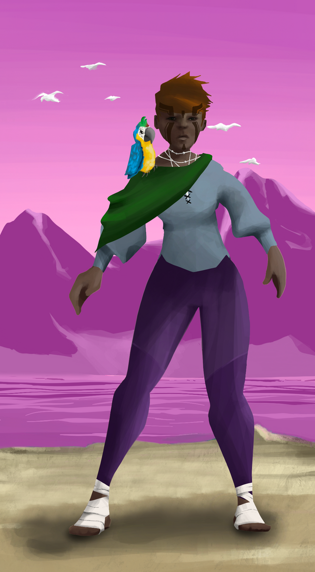 AlgoSeas Pirate #7468 NFT on Algorand