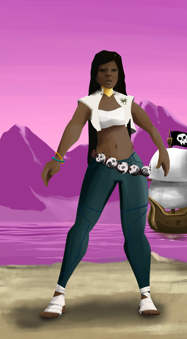 AlgoSeas Pirate #7470 NFT on Algorand