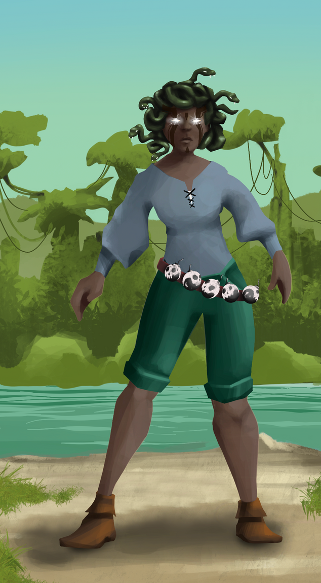 AlgoSeas Pirate #7473 NFT on Algorand