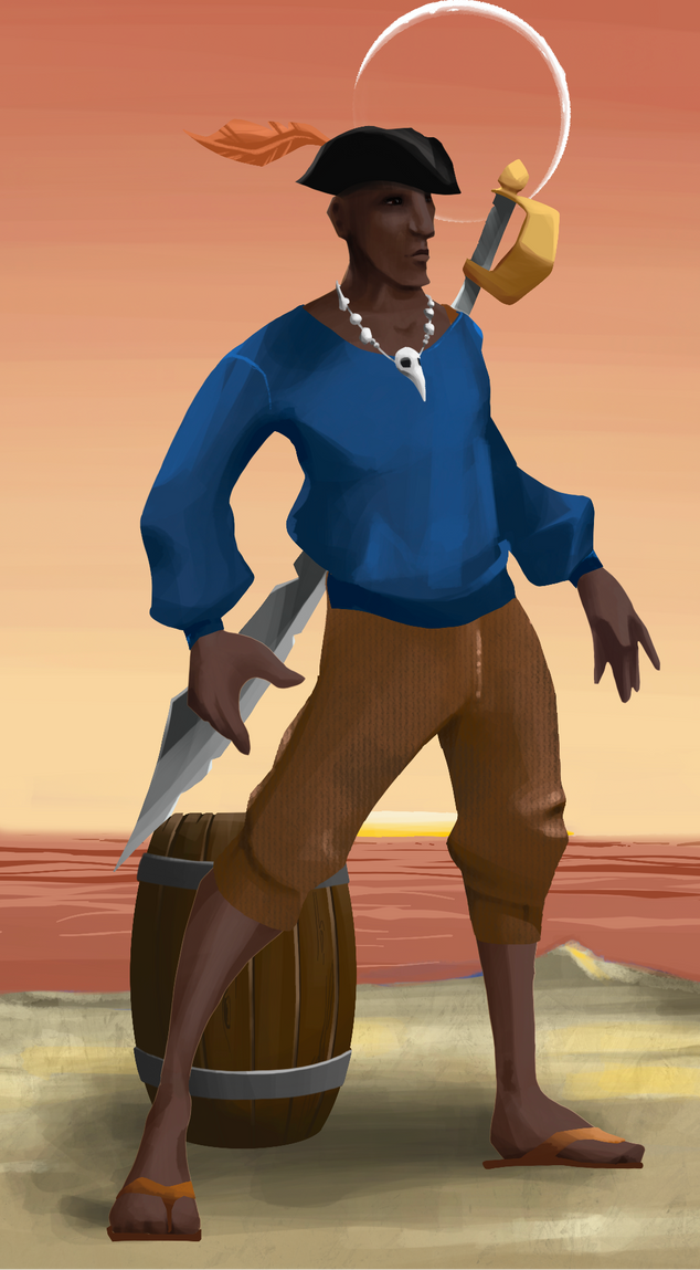 AlgoSeas Pirate #7479 NFT on Algorand