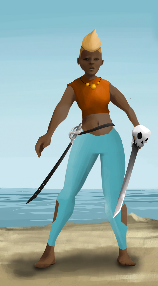 AlgoSeas Pirate #749 NFT on Algorand