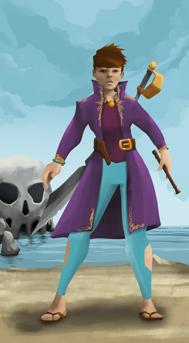 AlgoSeas Pirate #7491 NFT on Algorand