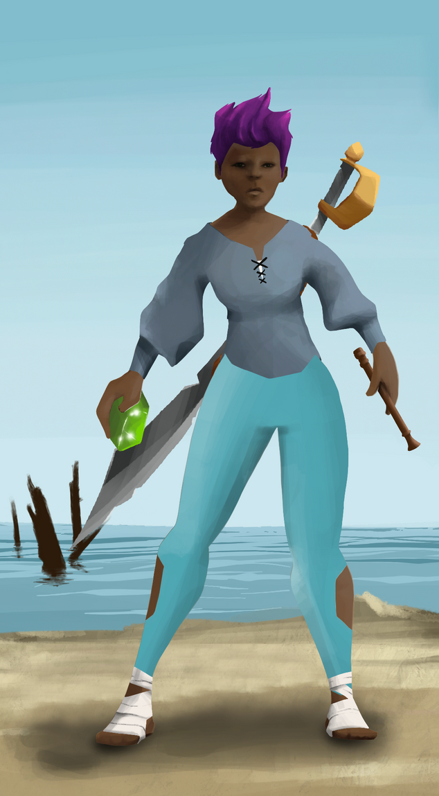 AlgoSeas Pirate #7492 NFT on Algorand