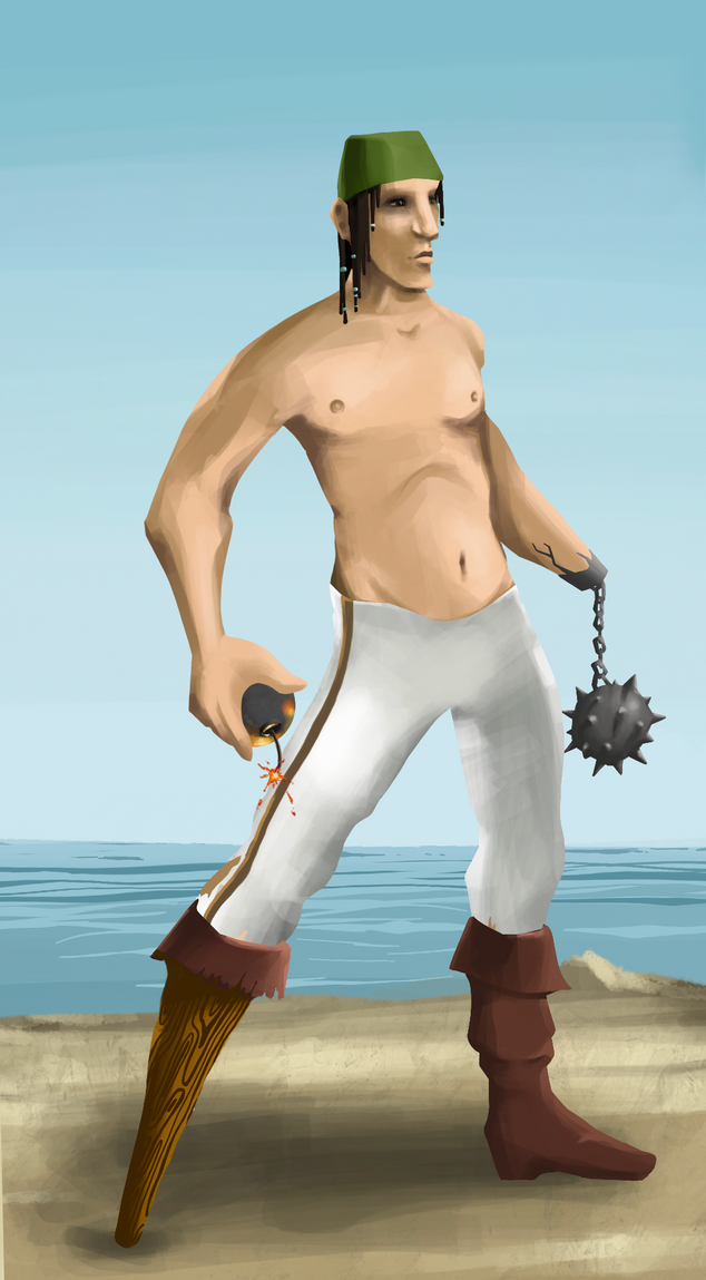 AlgoSeas Pirate #7509 NFT on Algorand