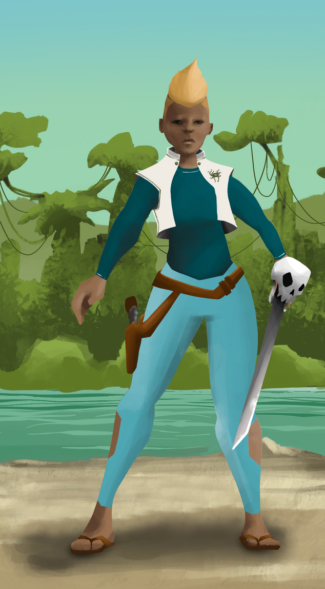 AlgoSeas Pirate #7510 NFT on Algorand