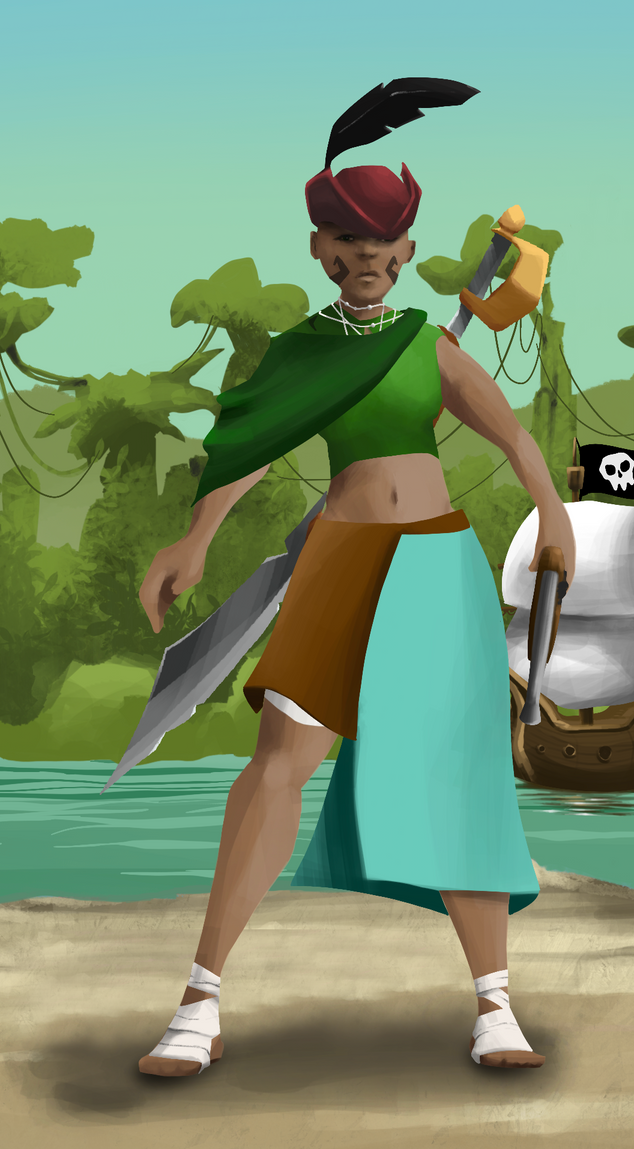 AlgoSeas Pirate #7512 NFT on Algorand