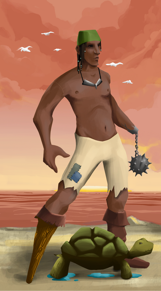 AlgoSeas Pirate #7527 NFT on Algorand