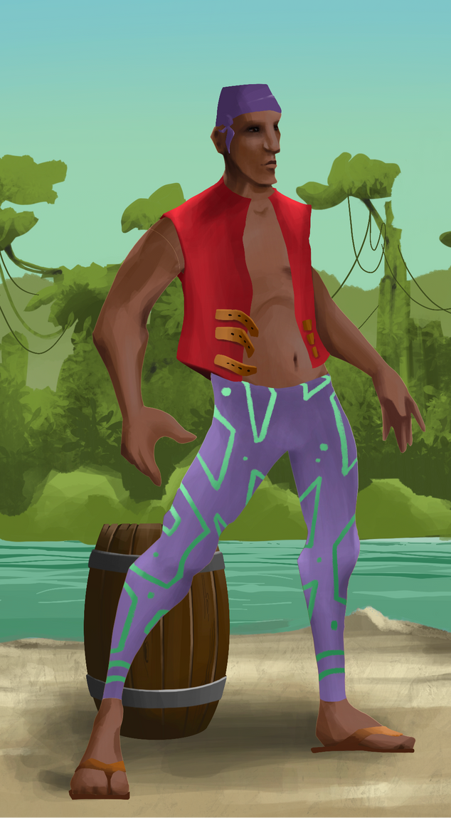 AlgoSeas Pirate #7535 NFT on Algorand