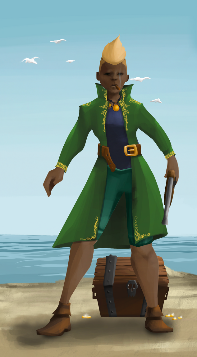 AlgoSeas Pirate #7547 NFT on Algorand