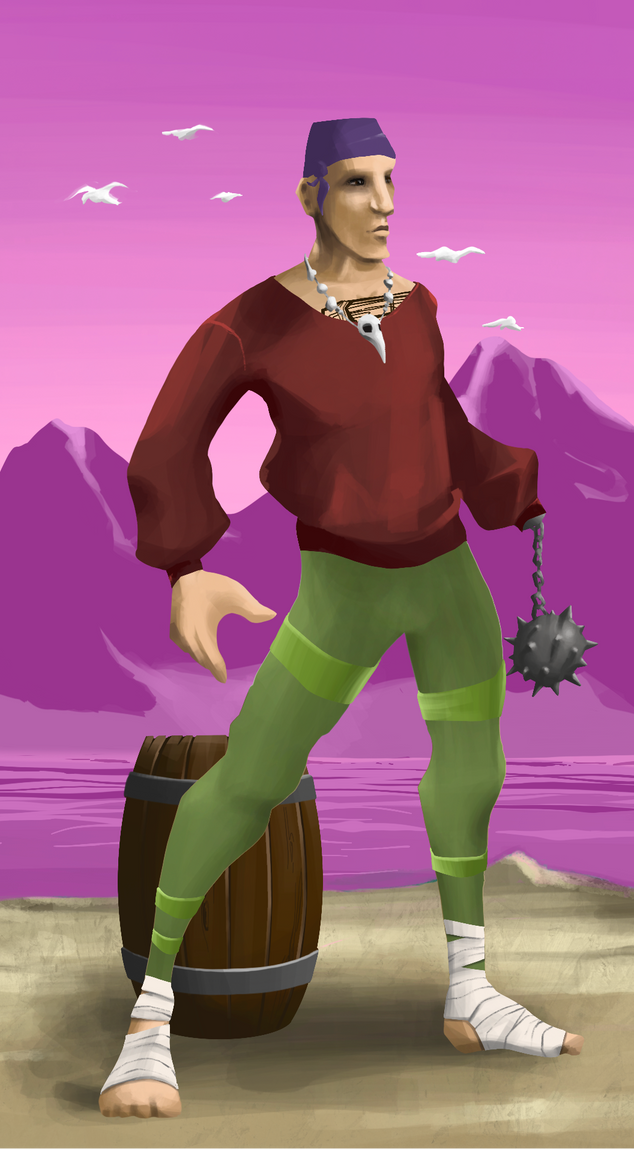 AlgoSeas Pirate #7549 NFT on Algorand