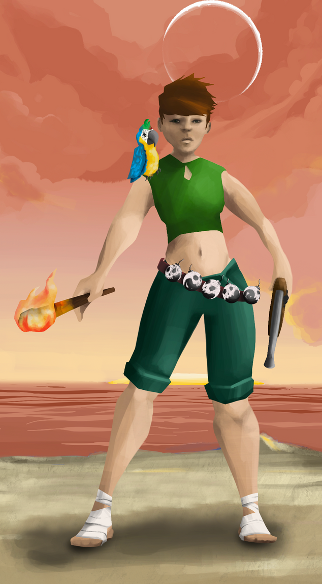 AlgoSeas Pirate #7558 NFT on Algorand