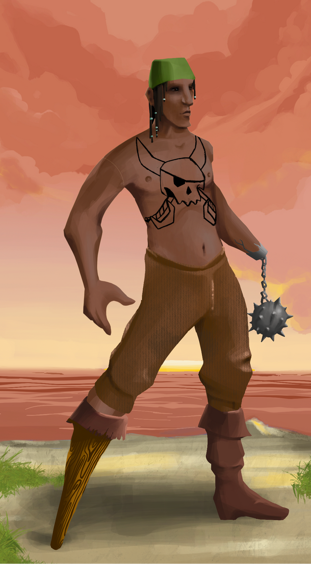 AlgoSeas Pirate #7569 NFT on Algorand