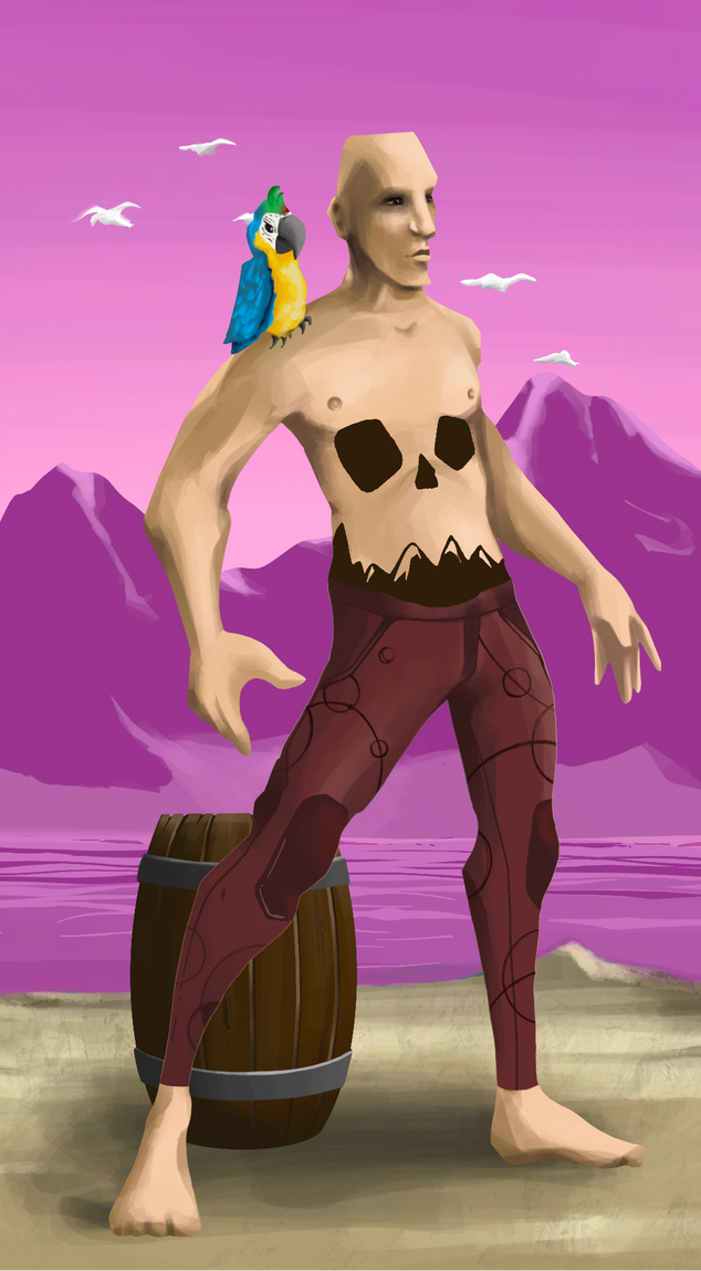 AlgoSeas Pirate #757 NFT on Algorand