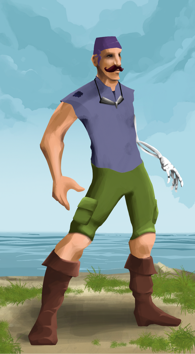 AlgoSeas Pirate #7596 NFT on Algorand