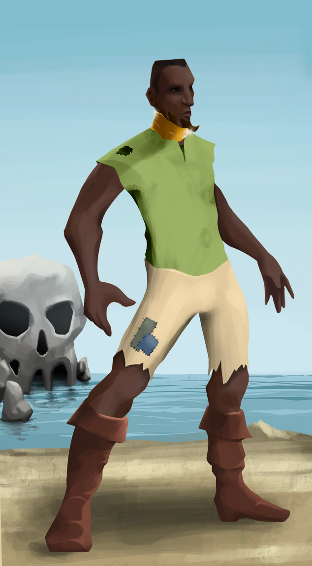 AlgoSeas Pirate #7601 NFT on Algorand