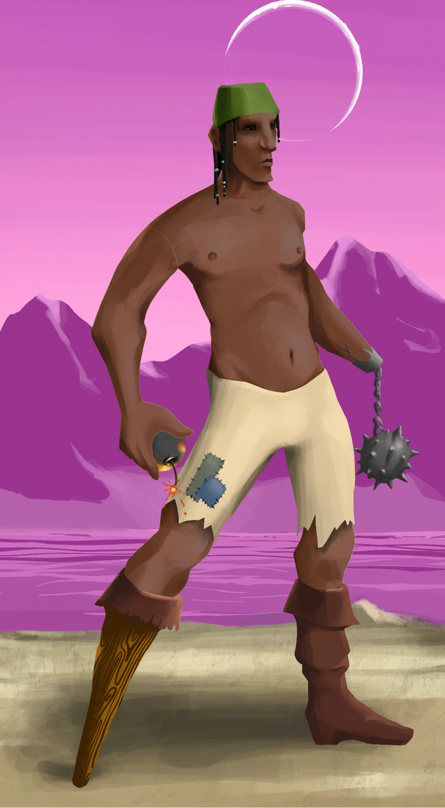 AlgoSeas Pirate #7607 NFT on Algorand