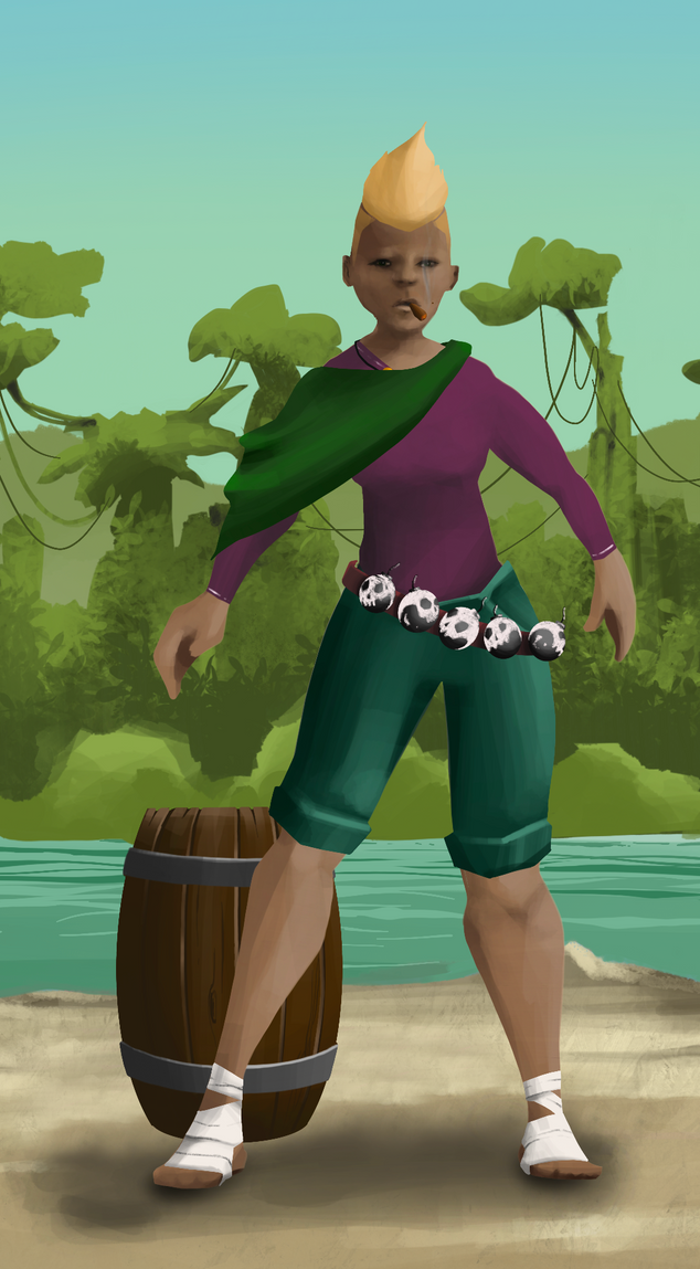 AlgoSeas Pirate #7616 NFT on Algorand