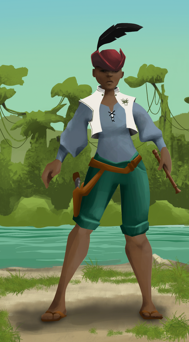 AlgoSeas Pirate #7622 NFT on Algorand