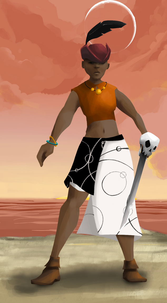 AlgoSeas Pirate #7628 NFT on Algorand