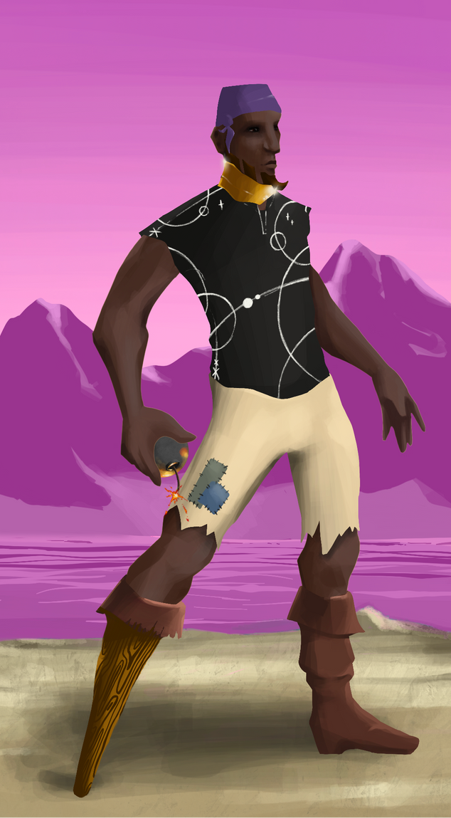 AlgoSeas Pirate #7630 NFT on Algorand