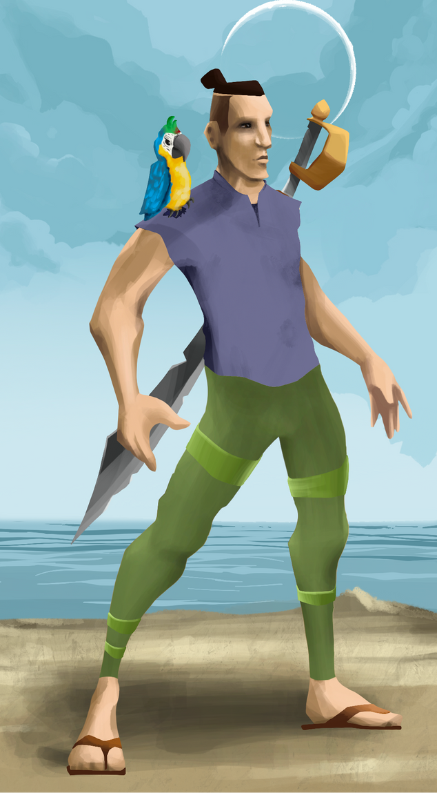 AlgoSeas Pirate #7634 NFT on Algorand