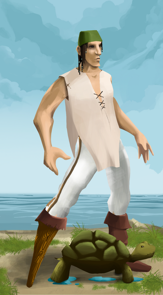 AlgoSeas Pirate #766 NFT on Algorand