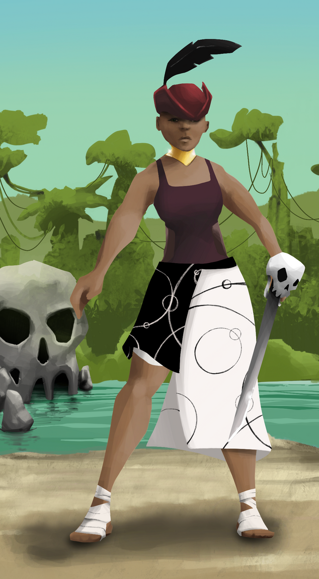 AlgoSeas Pirate #7677 NFT on Algorand