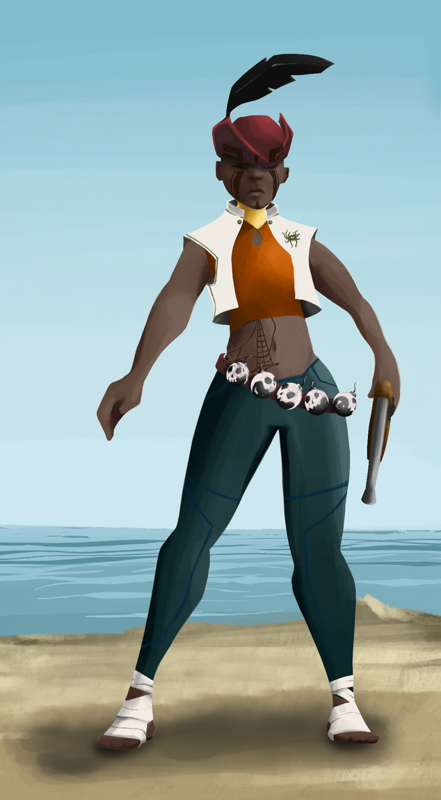 AlgoSeas Pirate #7678 NFT on Algorand