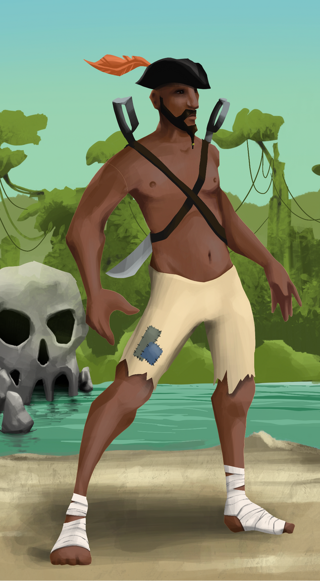 AlgoSeas Pirate #770 NFT on Algorand