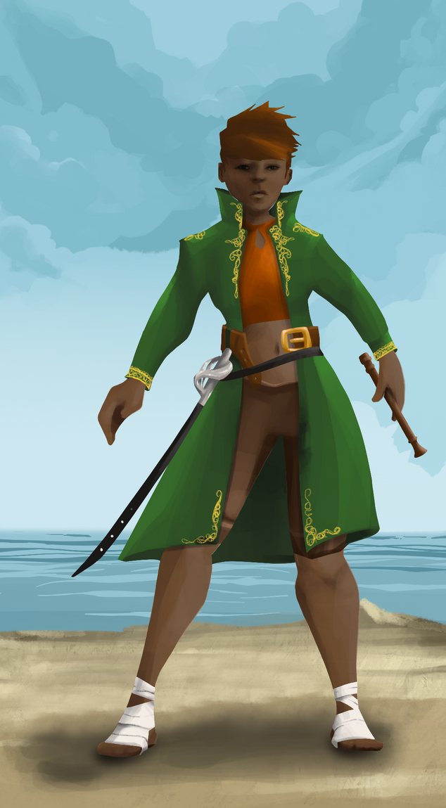 AlgoSeas Pirate #775 NFT on Algorand