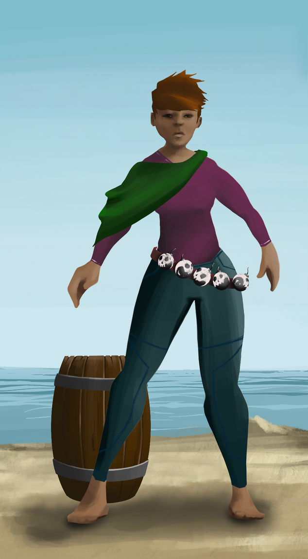 AlgoSeas Pirate #7757 NFT on Algorand