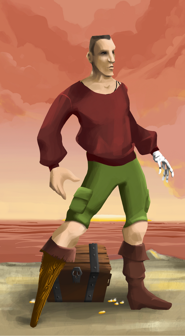 AlgoSeas Pirate #7771 NFT on Algorand