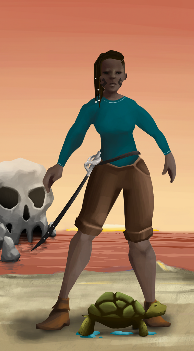 AlgoSeas Pirate #7772 NFT on Algorand