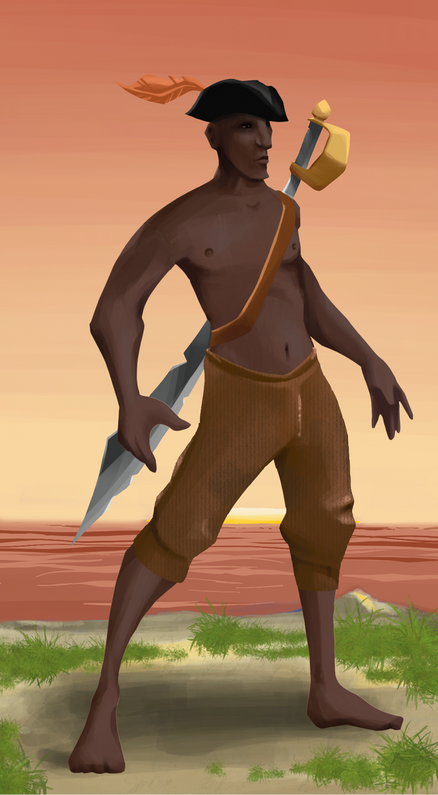 AlgoSeas Pirate #7804 NFT on Algorand