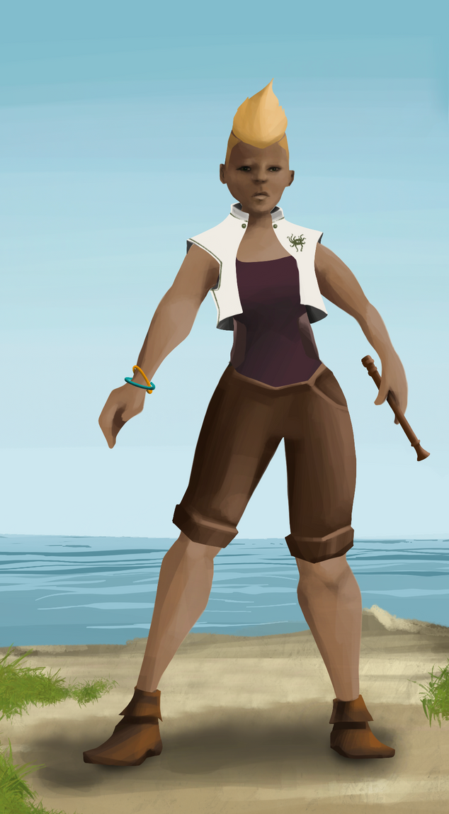 AlgoSeas Pirate #7854 NFT on Algorand