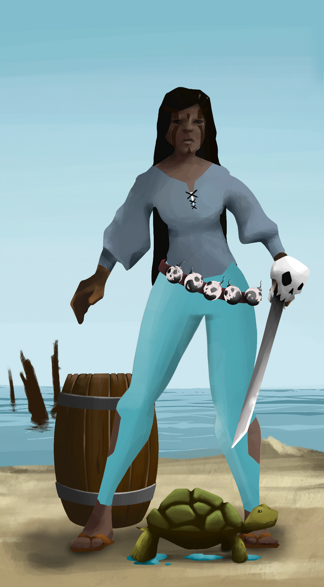 AlgoSeas Pirate #7867 NFT on Algorand