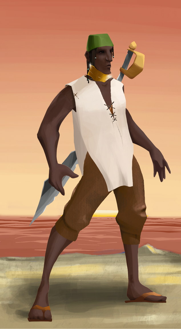 AlgoSeas Pirate #7878 NFT on Algorand