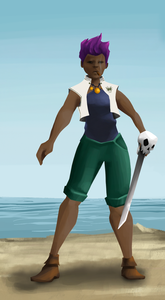 AlgoSeas Pirate #7888 NFT on Algorand