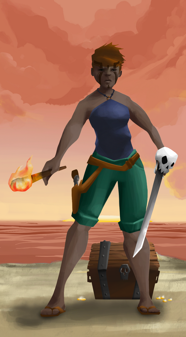 AlgoSeas Pirate #7918 NFT on Algorand