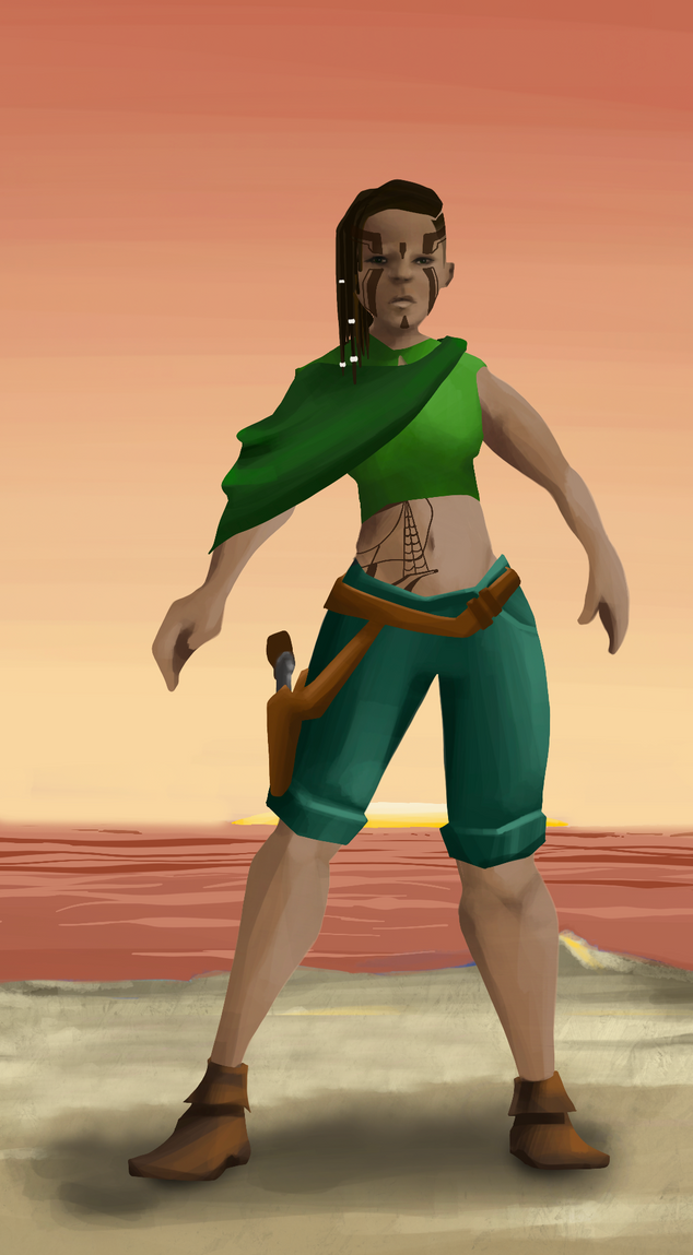 AlgoSeas Pirate #7921 NFT on Algorand