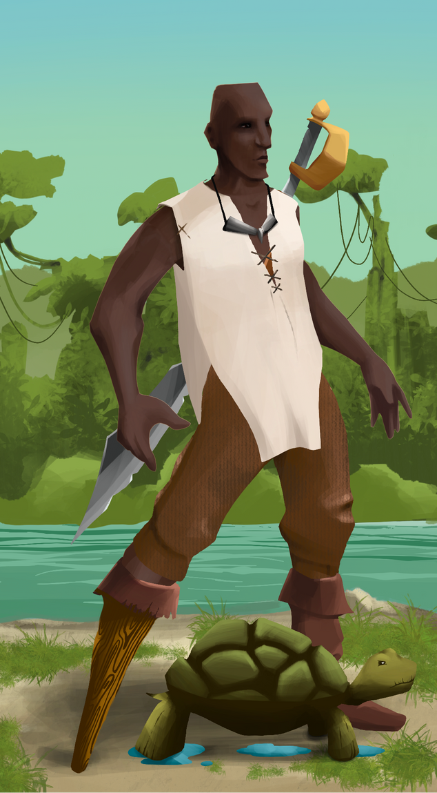 AlgoSeas Pirate #7924 NFT on Algorand