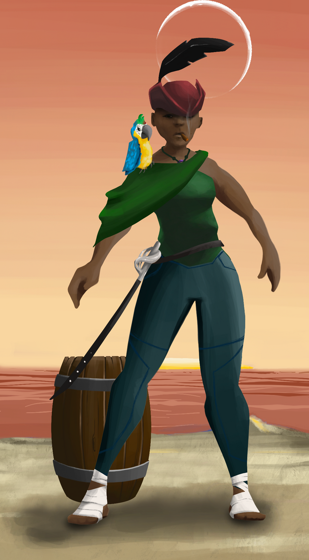 AlgoSeas Pirate #7926 NFT on Algorand