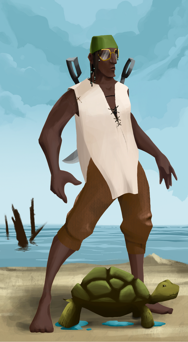 AlgoSeas Pirate #7927 NFT on Algorand