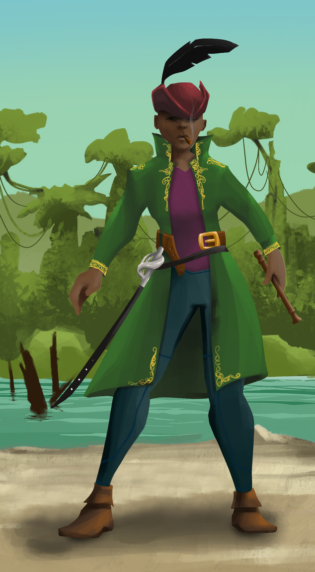 AlgoSeas Pirate #7949 NFT on Algorand