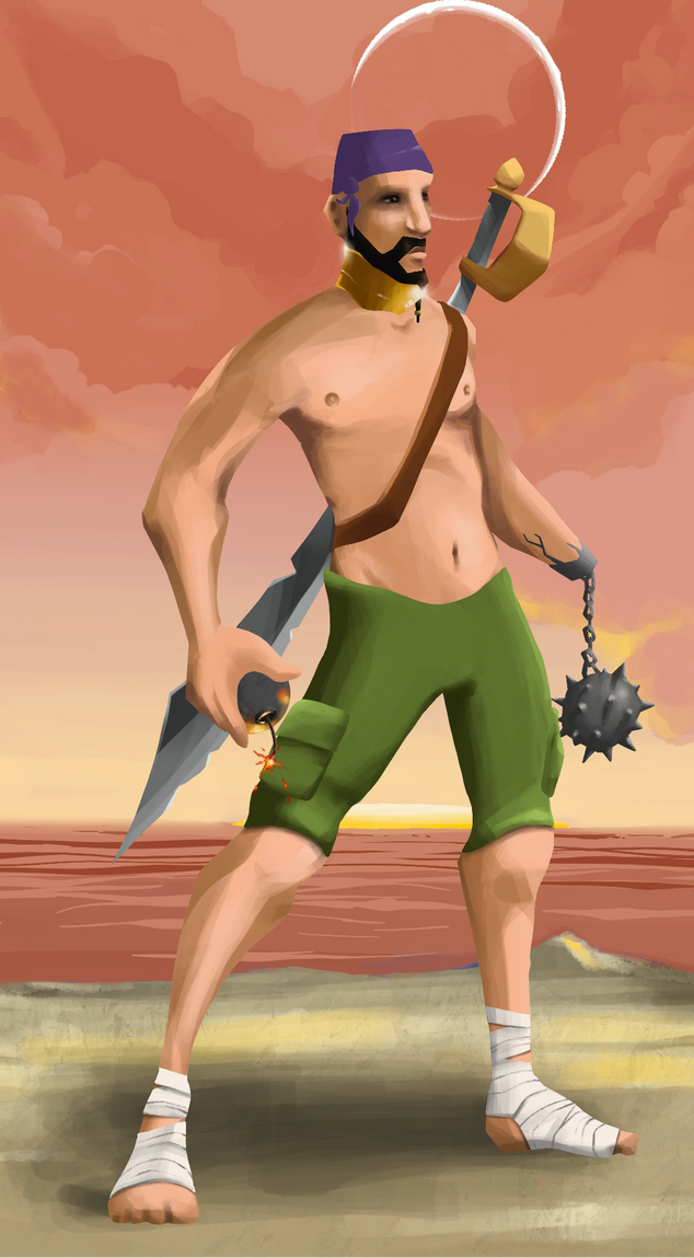 AlgoSeas Pirate #7951 NFT on Algorand