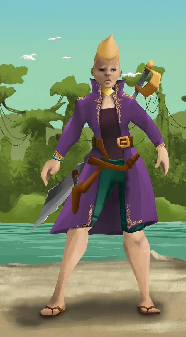 AlgoSeas Pirate #7955 NFT on Algorand