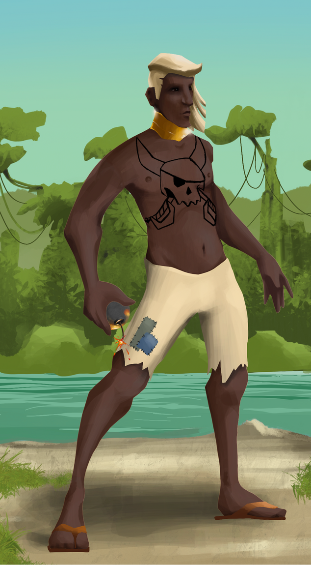 AlgoSeas Pirate #7960 NFT on Algorand