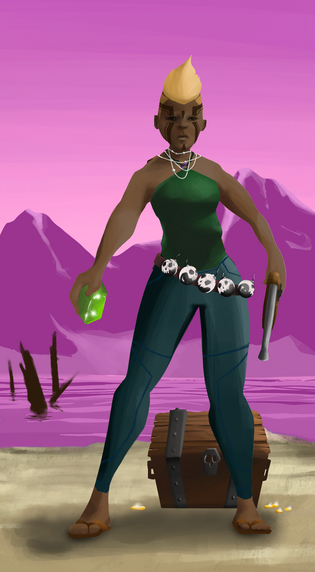 AlgoSeas Pirate #7967 NFT on Algorand