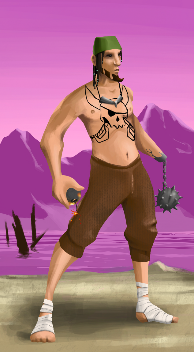 AlgoSeas Pirate #7970 NFT on Algorand
