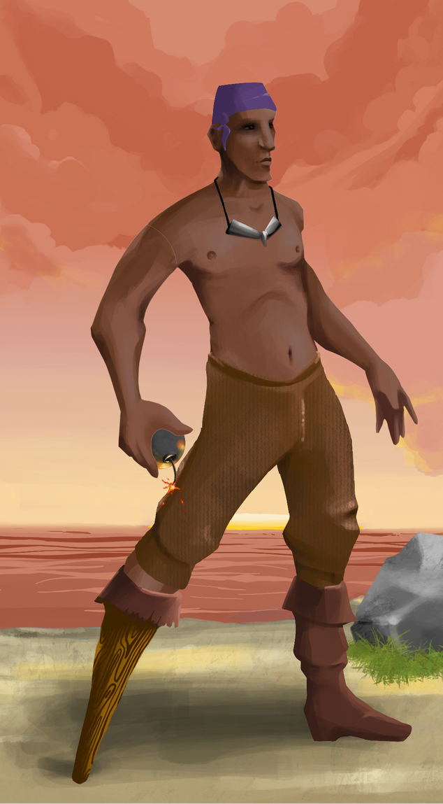 AlgoSeas Pirate #7984 NFT on Algorand